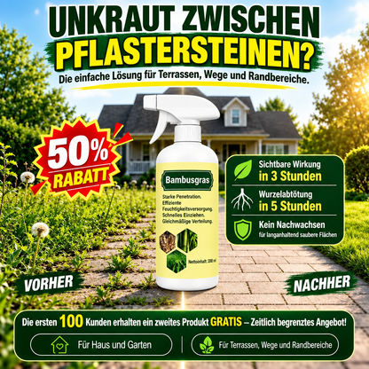2026 SALE🛒 – Schnell wirkendes natürliches Unkraut- & Grasvernichtungsspray