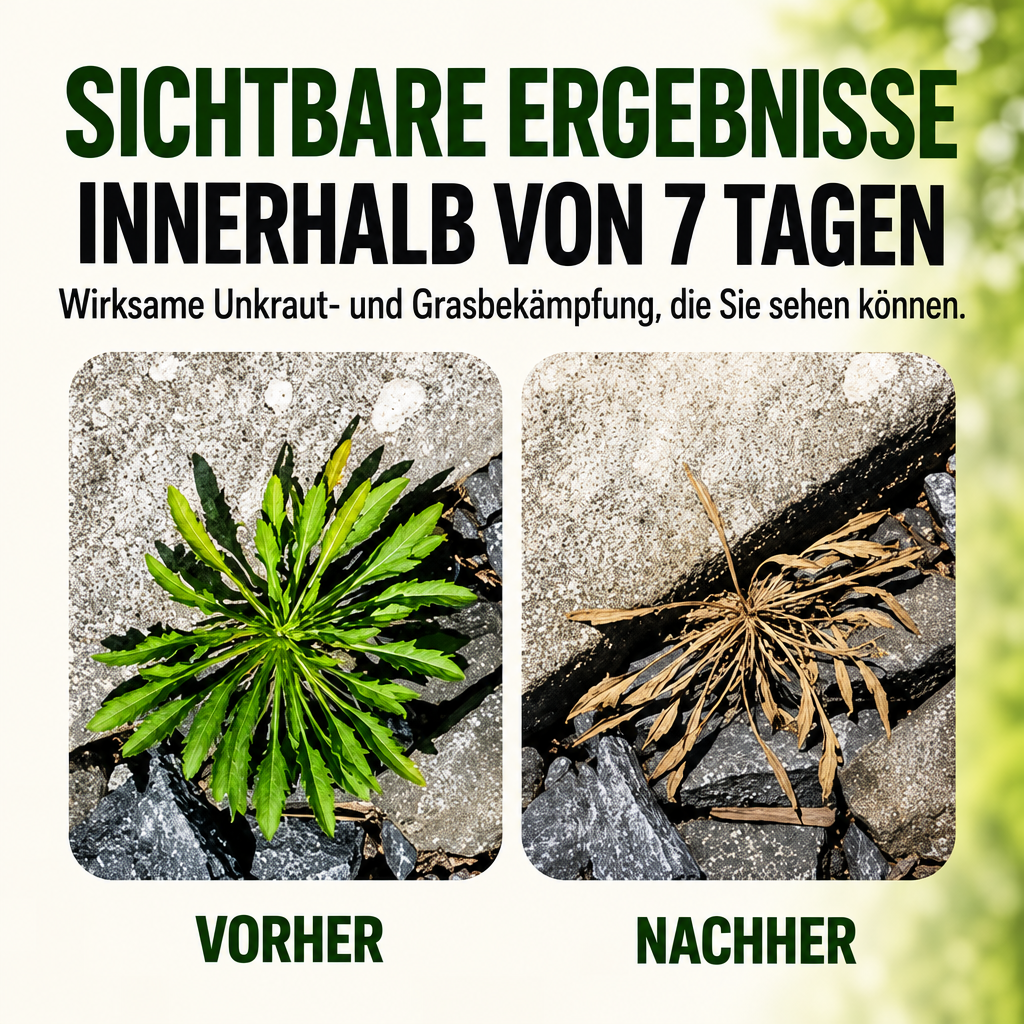 2026 SALE🛒 – Schnell wirkendes natürliches Unkraut- & Grasvernichtungsspray