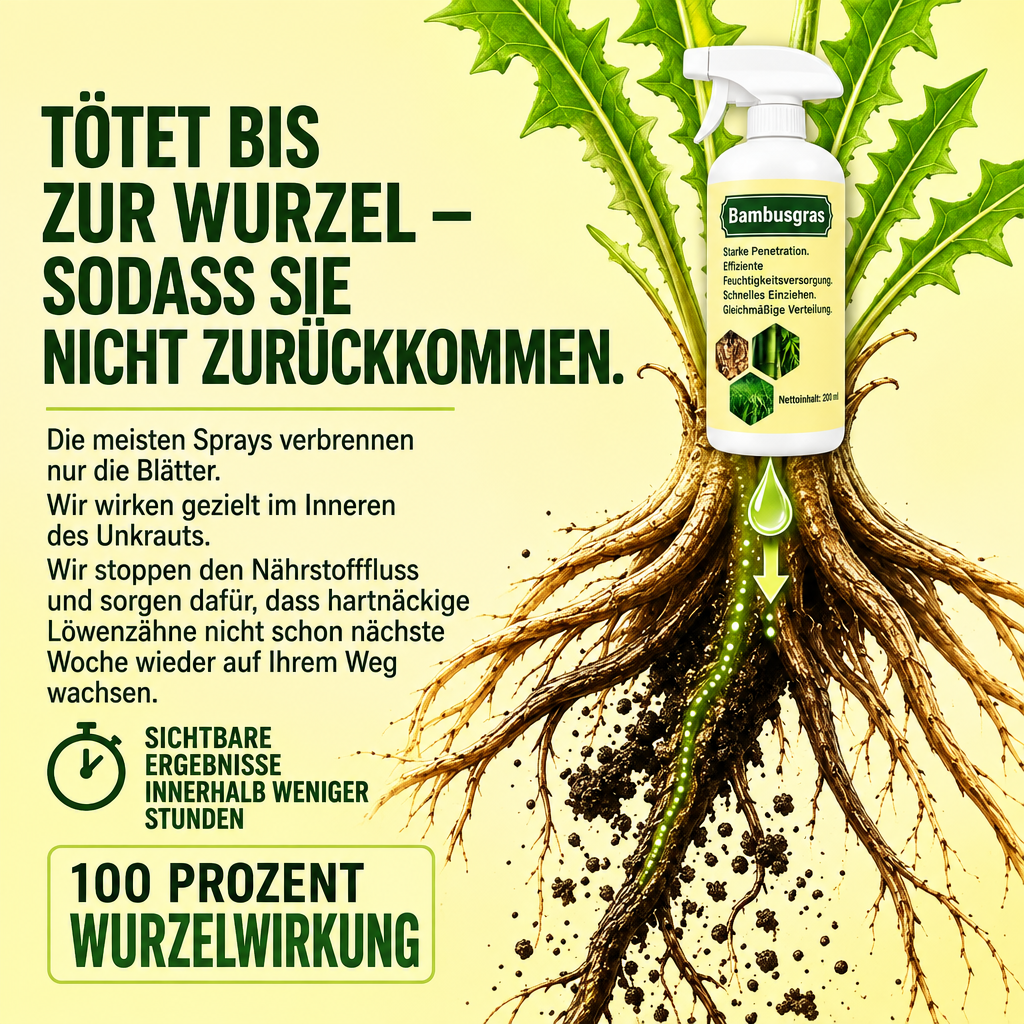 2026 SALE🛒 – Schnell wirkendes natürliches Unkraut- & Grasvernichtungsspray