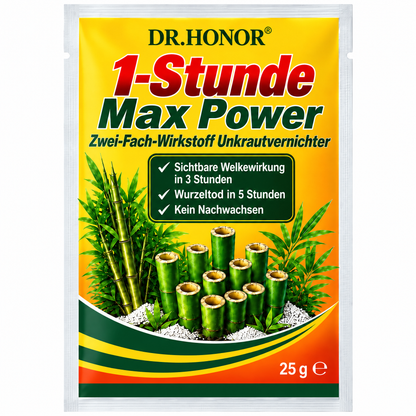 🏆🔥DR.HONOR® 5-Hour Max Power Dual-Action Herbicide | Fast-Acting Granules for Stubborn Weeds & Brush